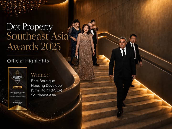 พิธีมอบรางวัล Dot Property Southeast Asia Awards 2025 แก่ศรีนางดิน เรียลเอสเตท